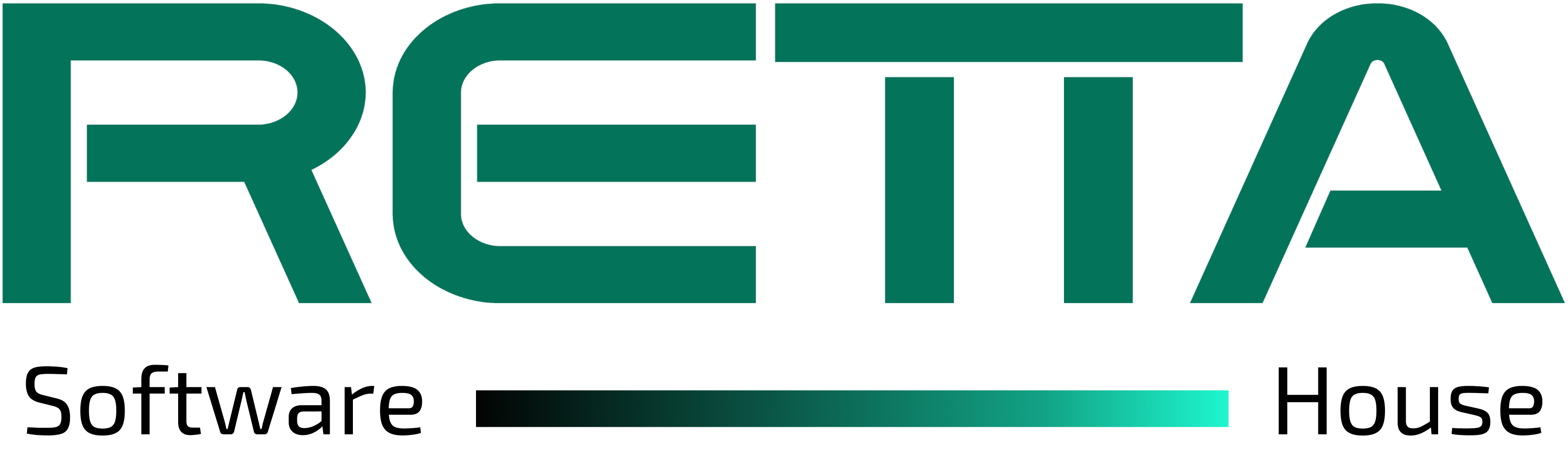 Logotipo software house da Retta em verde